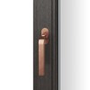 FSB Fenstergriff mit ovalrosette flächenbündig. Stift 7 mm Stiftüberstand 14-28 mm Bronze hell patiniert gewascht (0 34 1004 09034 7615)