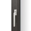 FSB Fenstergriff mit eckige Rosette flächenbündig. Stift 7 mm Stiftüberstand 14-28 mm Aluminium naturfarbig (0 34 1035 09036 0105)