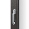 FSB Fenstergriff mit ovalrosette flächenbündig. Stift 7 mm Stiftüberstand 14-28 mm Edelstahl fein matt (0 34 1070 09034 6204)