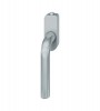FSB Fenstergriff mit Druckknopfzylinder 30 mm Edelstahl fein matt (0 34 1075 07600 6204)
