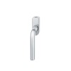 FSB Fenstergriff mit Druckknopfzylinder 34 mm Edelstahl fein matt (0 34 1075 07650 6204)
