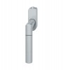 FSB Fenstergriff mit Druckknopfzylinder 30 mm Edelstahl fein matt (0 34 1078 07600 6204)