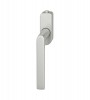 FSB Fenstergriff mit Druckknopfzylinder 30 mm Aluminium naturfarbig (0 34 1093 07600 0105)