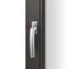 FSB Fenstergriff mit eckige Rosette flächenbündig. Stift 7 mm Stiftüberstand 14-28 mm Edelstahl fein matt (0 34 1107 09036 6204)