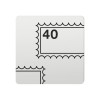 FSB Hinweiszeichen Briefmarken Lasergraviert Aluminium naturfarbig (0 36 4059 00212 0105)