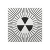 FSB Hinweiszeichen radioaktive Stoffe Lasergraviert Aluminium naturfarbig (0 36 4059 00419 0105)