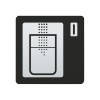 FSB Hinweiszeichen Getraenkeautomat Lasergraviert Edelstahl fein matt (0 36 4059 00321 6204)