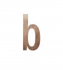 FSB Hausnummer Buchstabe b Bronze (0 38 4005 00012 7615) 