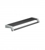 FSB Waschtischablage mit Halteg A100 Stützen Aluminiumgrau metallinksc Stange Anthrazitgrau metallinksc (0 82 8460 00011 8811)