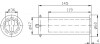 ASSA ABLOY Mini-Tresor Mit Kragen zur Abdeckung des Bohrlochs - vorgerichtet für Profil-Halbzylinder (9M39 45211)