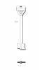 L&F Lowe & Fletcher Tresorschlüssel 120 mm x 6 mm x 3,4 mm