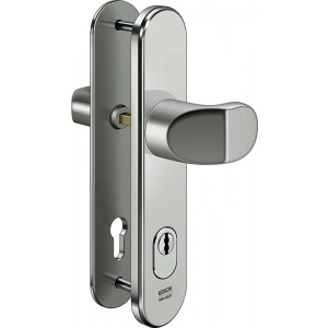 IKON Assa Abloy Stahl Schutzbeschlag Mit Zylinderabdeckung ikon-assa-abloy-stahl-schutzbeschlag-mit-zylinderabdeckung