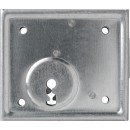 ABUS Aufschraubschloss Kastenschloss Aufschraubschloss Buntbart für Buntbartschlüssel ASS BB (Art.-Nr. 21513) 