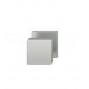 FSB Türknopf für Verschraubung von der Gegenseite Aluminium naturfarbig (0 23 0811 00026 0105)