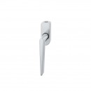 FSB Fenstergriff mit Druckknopfzylinder 34 mm Edelstahl fein matt (0 34 1005 07650 6204)