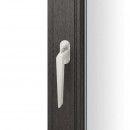 FSB Fenstergriff mit ovalrosette flächenbündig. Stift 7 mm Stiftüberstand 14-28 mm Aluminium naturfarbig (0 34 1005 09034 0105)
