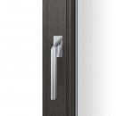 FSB Fenstergriff mit eckige Rosette flächenbündig. Stift 7 mm Stiftüberstand 14-28 mm Edelstahl fein matt (0 34 1035 09036 6204)