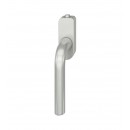 FSB Fenstergriff mit Druckknopfzylinder 30 mm Aluminium naturfarbig (0 34 1075 07600 0105)