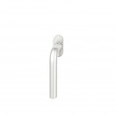 FSB Fenstergriff mit ovalrosette 7 mm Stift 10 mm Nocken Stiftüberstand 24-38 mm Aluminium naturfarbig (0 34 1075 09030 0105)