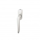 FSB Fenstergriff mit Druckknopfzylinder 34 mm Aluminium naturfarbig (0 34 1144 07650 0105)