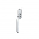 FSB Fenstergriff mit Druckknopfzylinder 34 mm Edelstahl fein matt (0 34 1147 07650 6204)