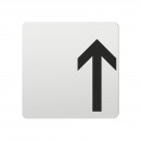 FSB Hinweiszeichen Pfeil nach oben Lasergraviert Aluminium naturfarbig (0 36 4059 00002 0105)