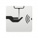 FSB Hinweiszeichen Seifenspender (opto.) Lasergraviert Aluminium naturfarbig (0 36 4059 00111 0105)