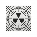 FSB Hinweiszeichen radioaktive Stoffe Lasergraviert Aluminium naturfarbig (0 36 4059 00419 0105)