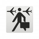 FSB Hinweiszeichen Umsteiger Lasergraviert Aluminium naturfarbig (0 36 4059 00833 0105)