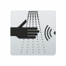 FSB Hinweiszeichen Wasserhahn (opto.) Lasergraviert Edelstahl fein matt (0 36 4059 00110 6204)