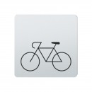 FSB Hinweiszeichen Fahrrad Lasergraviert Edelstahl fein matt (0 36 4059 00840 6204)