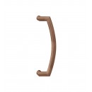 FSB Türgriff oval M-M 450 mm Bronze poliert gewachst (0 66 6537 04595 7305)