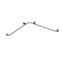 FSB Handlauf Kombinationen 1125-750 mm links Edelstahl polinksert (0 82 8212 00302 6205)
