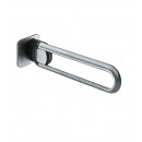 FSB Stützklappgriff 700 mm links Edelstahl polinksert/ Edelstahl metallinksc (0 82 8224 07002 6524)
