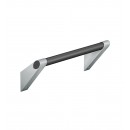 FSB Haltegriff 450 A100 Stützen Aluminiumgrau metallinksc Stange Anemonenweiß (0 82 8401 00045 8223)