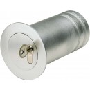 ASSA ABLOY Mini-Tresor Mit Kragen zur Abdeckung des Bohrlochs - mit Profil-Halbzylinder (9M38 45210)