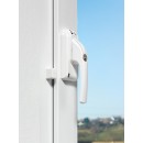ABUS Abschließbarer FG300A Fenstergriff mit Alarm nach DIN18297 Klasse 2