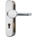 ABUS Türschutzbeschlag ohne Zylinderschutz für Feuerschutztüren KLT512 FS Kasse ES1 DIN 18273 