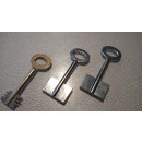 Tresorschlüssel für Stahlschrank nach VDMA Einheitsblatt 24992