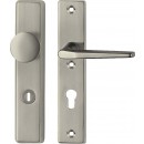 IKON Assa Abloy Schutzbeschlag mit Zylinderabdeckung - Pilzknopf/Drücker Aluminium Beschlag Türbeschlag (SM01 46351)