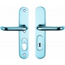IKON Assa Abloy Schutzbeschlag Alu PI 2000 - U-Form Drücker/U-Form Drücker Aluminium Beschlag Türbeschlag (SM02 46402)
