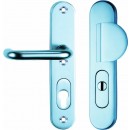 IKON Assa Abloy Schutzbeschlag Alu PI 2000 - Griffplatte/U-Form Drücker Aluminium Beschlag Türbeschlag (SM02 41109)