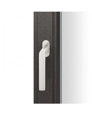 FSB Fenstergriff mit ovalrosette flächenbündig. Stift 7 mm Stiftüberstand 14-28 mm Aluminium naturfarbig (0 34 1093 09034 0105)