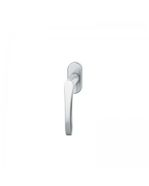 FSB Fenstergriff ovalrosette 7 mm Stift 10 mm Nocken Stiftüberstand 24-38 mm Edelstahl fein matt (0 34 1106 09039 6204)