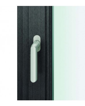 FSB Fenstergriff mit ovalrosette flächenbündig. Stift 7 mm Stiftüberstand 14-28 mm Aluminium naturfarbig (0 34 1246 09034 0105)