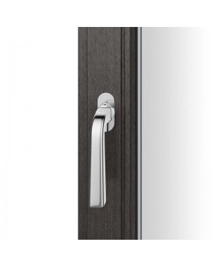 FSB Fenstergriff mit ovalrosette flächenbündig. Stift 7 mm Stiftüberstand 14-28 mm Edelstahl fein matt (0 34 1254 09034 6204)