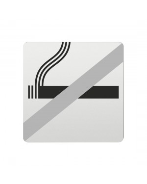 FSB Hinweiszeichen Rauchen verboten Lasergraviert Aluminium naturfarbig (0 36 4059 00030 0105)