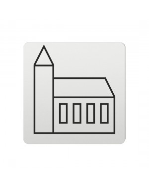 FSB Hinweiszeichen Sehenswuerdigkeit Lasergraviert Aluminium naturfarbig (0 36 4059 00611 0105)