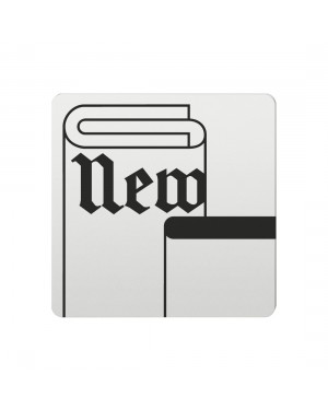 FSB Hinweiszeichen Zeitungen/Zeitschriften Lasergraviert Aluminium naturfarbig (0 36 4059 00742 0105)