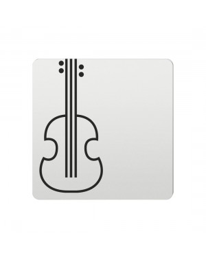 FSB Hinweiszeichen Musikinstrumente Lasergraviert Aluminium naturfarbig (0 36 4059 00787 0105)